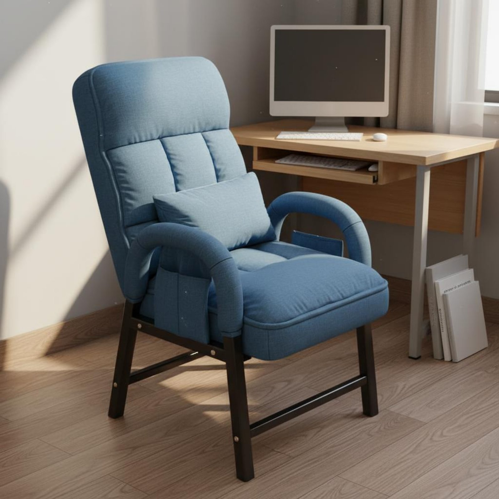 Office Furniture - 하이 스파인 레이지 소파 의자, 조절