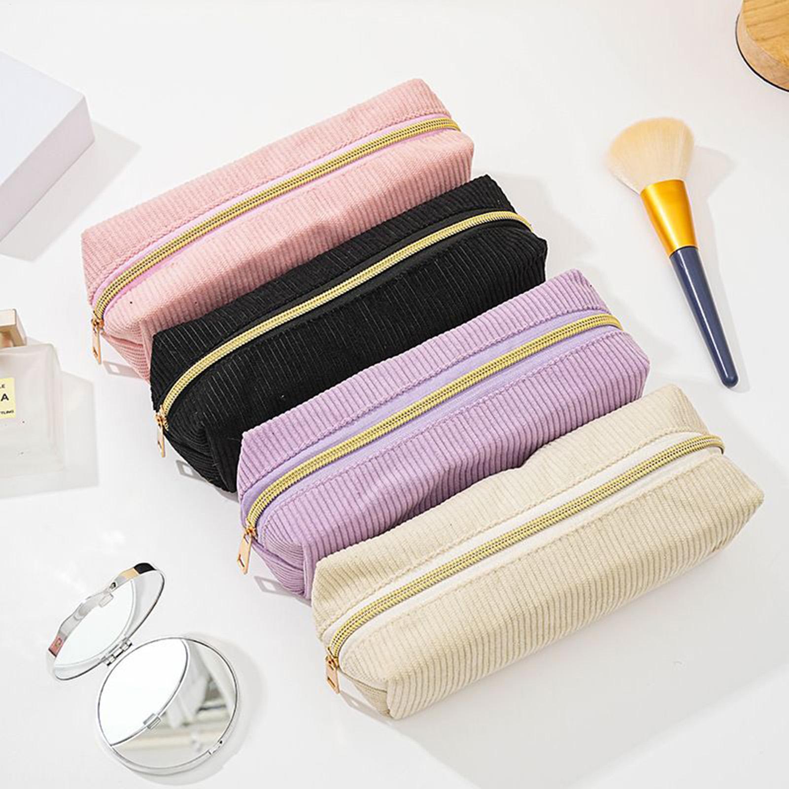 Aesthetic Large Pencil Case Pouch - 여학생용 연필 파우치 대형 펜 가방