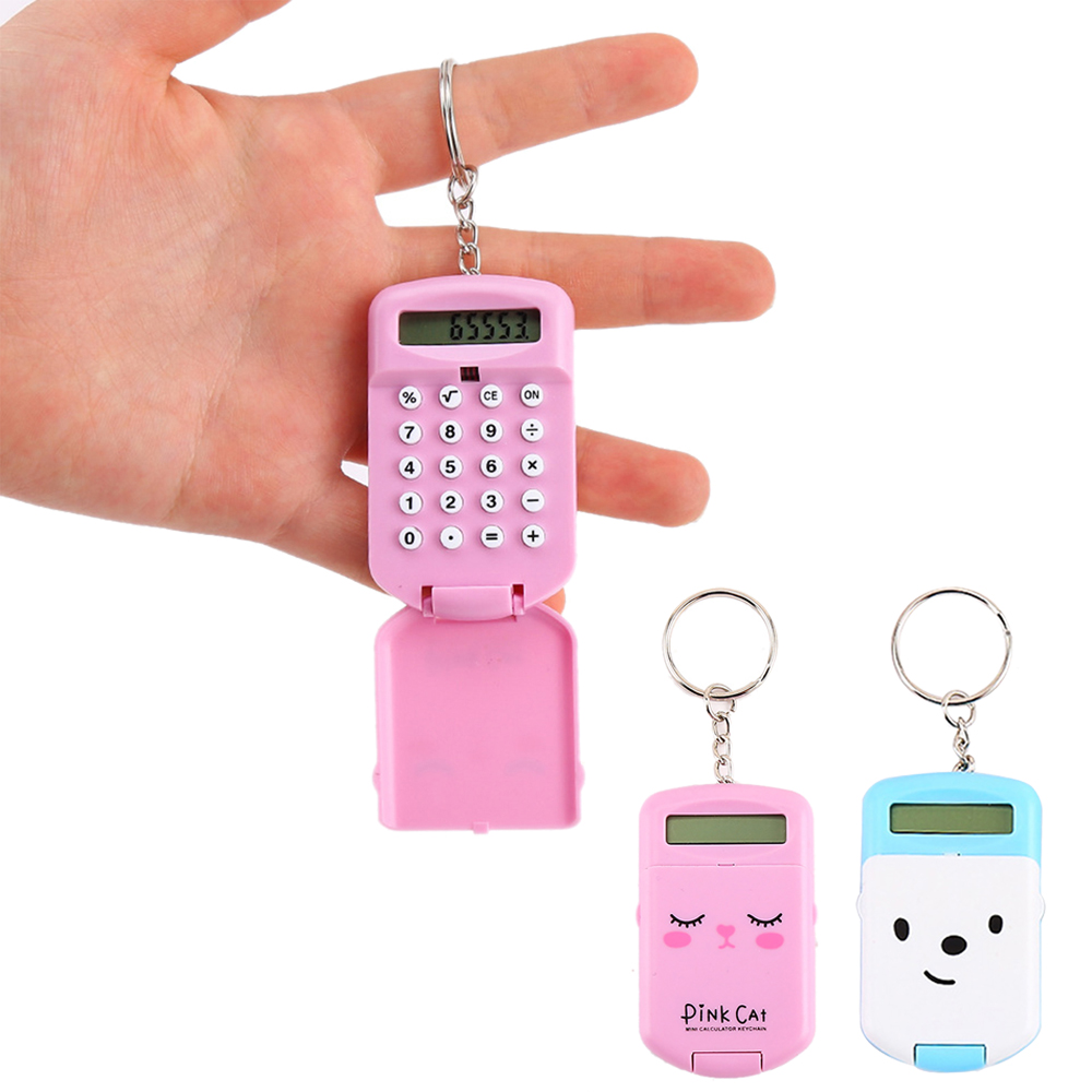 Scientific Calculator For Secondary School - 미니 계산기 키 체인 8 자리