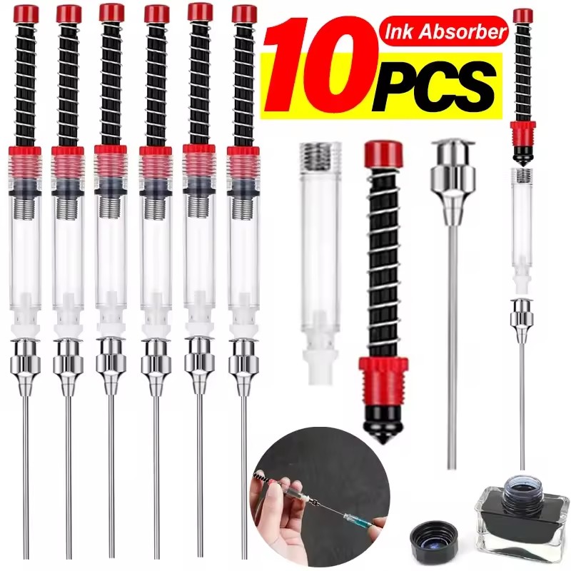 School Supplies - 1-10PCS 만년필 잉크 흡수기 변환기용 스프링