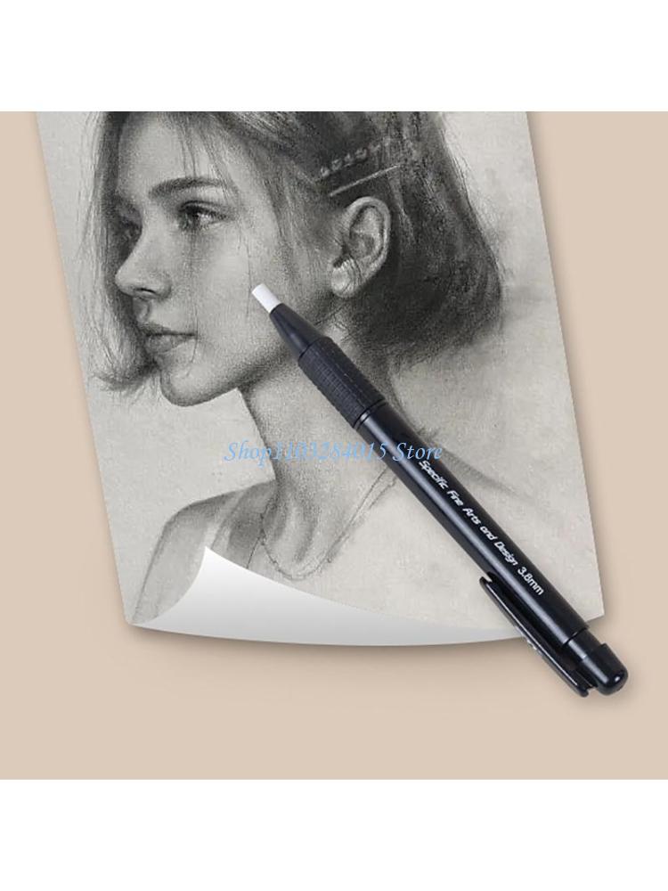 Retractable Eraser Pen Click - R6FF 개폐식 클릭 지우개 펜 5