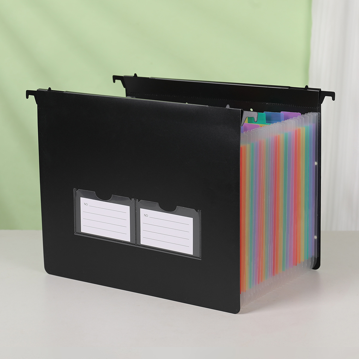 Expandable Accordion File Folder 13 Pockets - 걸이형 아코디언 파일 폴더 7/13/25포켓 확장형