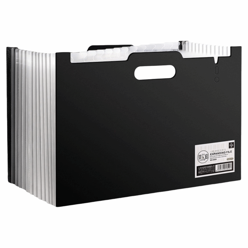 Expandable Accordion File Folder 13 Pockets - 13 포켓 확장 파일 폴더 A4