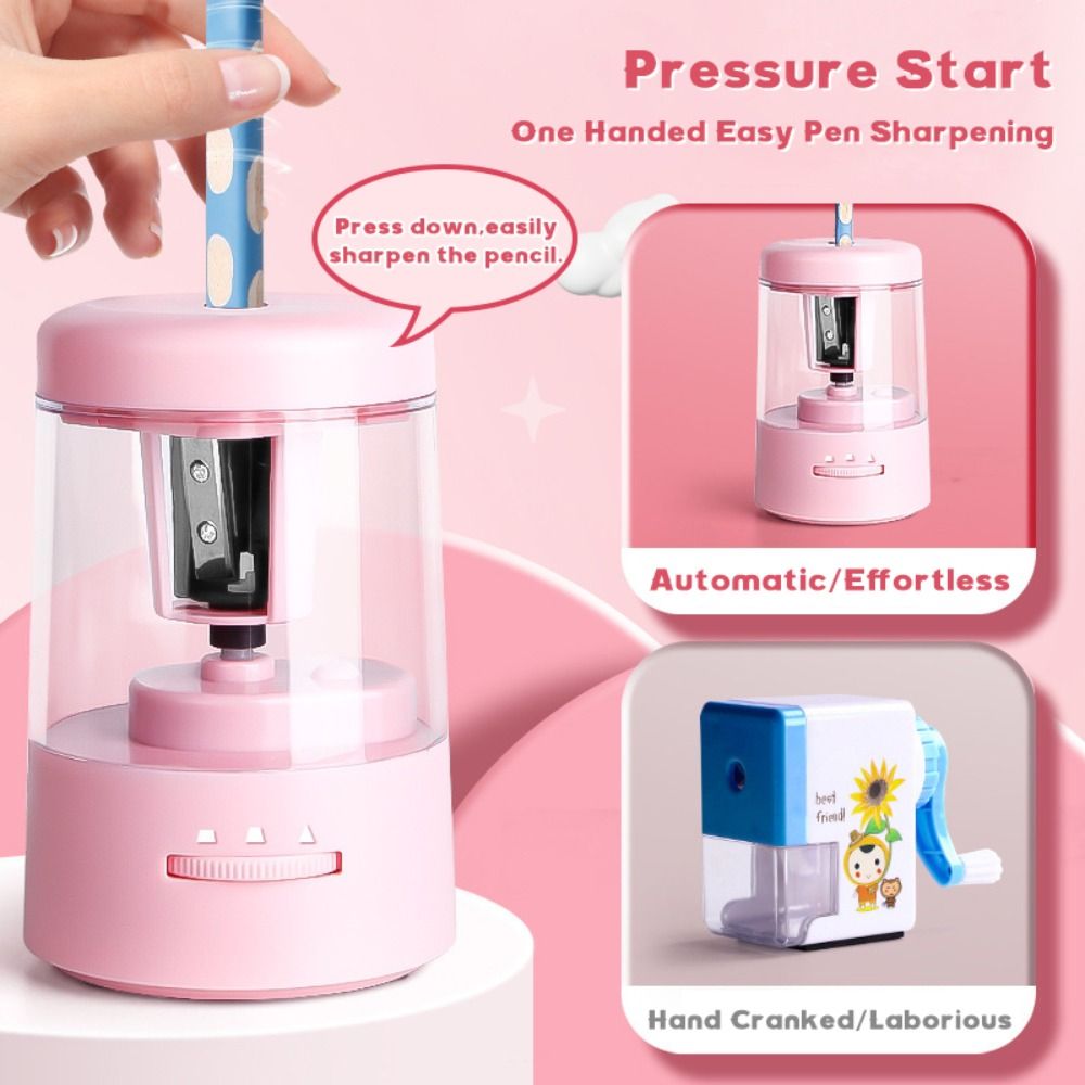 3단 기어 조절식 전동 연필깎이 USB&배터리 이중 전 - Electric Pencil Sharpener Usb 리뷰 및 가격