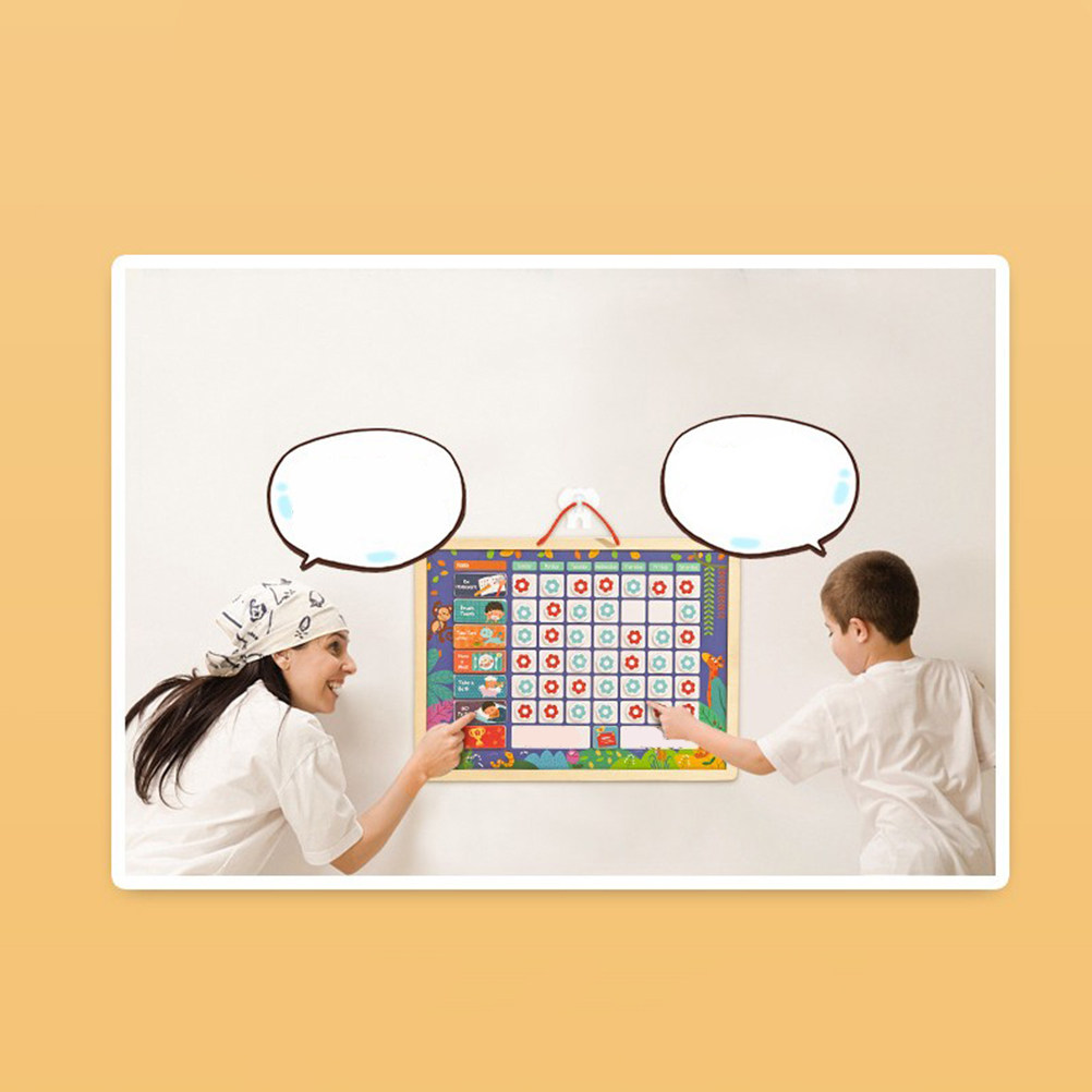 어린이용 자석 책임감 차트, 나무 재질의 행동 관찰 보 - Kids Magnetic Reward Chart Board 리뷰 및 가격