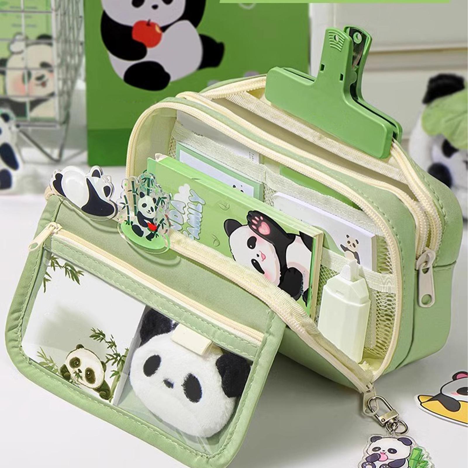 미적 감각의 펜슬 케이스, 팬더 펜슬 케이스, 대용량  - Aesthetic Large Pencil Case Pouch 리뷰 및 가격