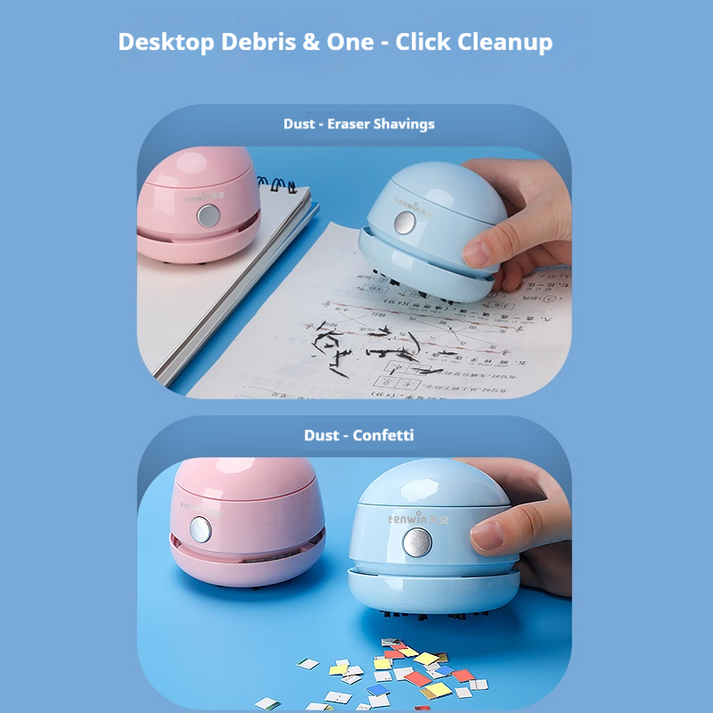 텐윈 미니 휴대용 데스크탑 진공청소기, 지우개 부스러기 - Mini Desktop Vacuum Cleaner For Eraser Dust 리뷰 및 가격