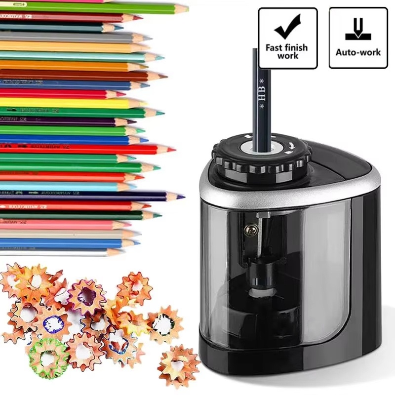 자동 연필깎이 데스크탑 전기 연필깎이 6-8mm 조용하 - Electric Pencil Sharpener Usb 리뷰 및 가격