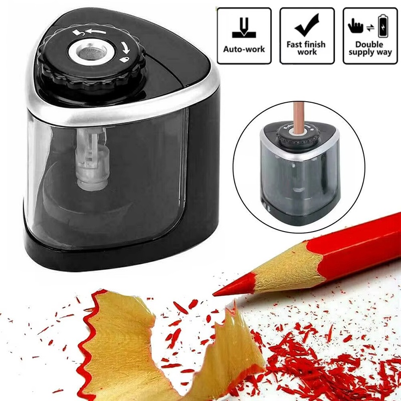 전기 연필깎이 휴대용 자동 데스크탑 6mm-8mm 커터 - Electric Pencil Sharpener Usb 리뷰 및 가격