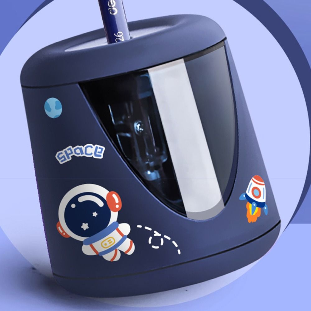 스티커 사무실 학용품 만화 전동 연필깎이 기계식 도구  - Electric Pencil Sharpener Usb 리뷰 및 가격
