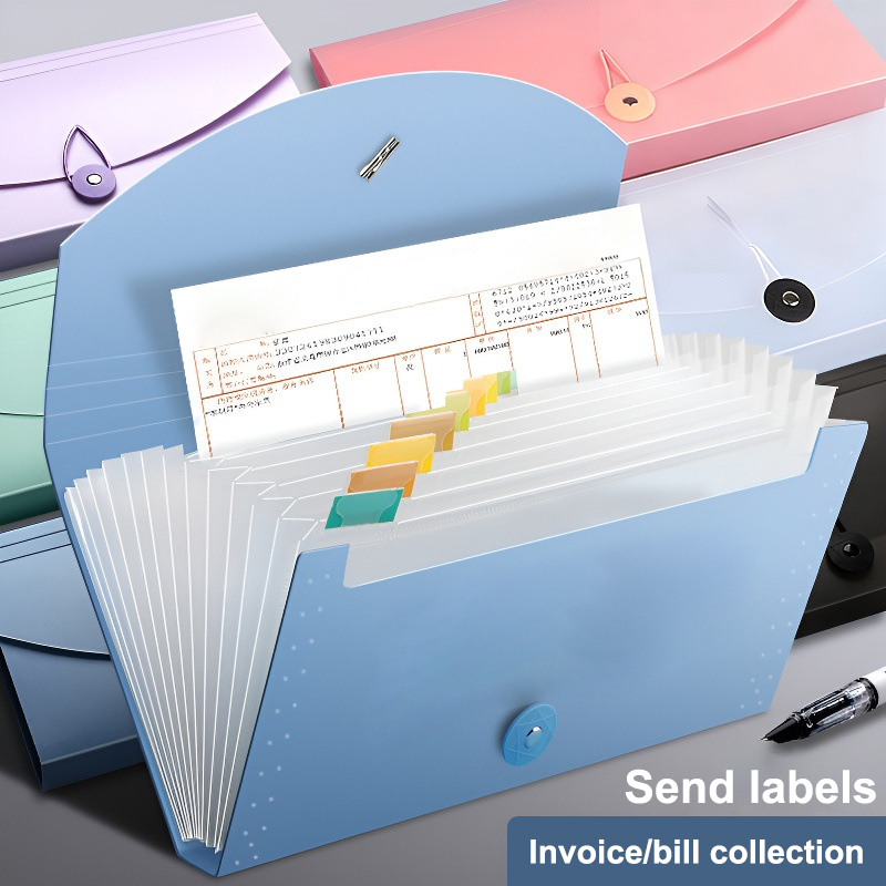 ✰ ✪ 13포켓 확장 파일 폴더 아코디언 문서 정리함  - Expandable Accordion File Folder 13 Pockets 리뷰 및 가격