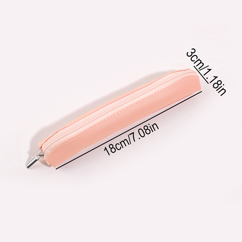 개인화 된 사용자 정의 텍스트 연필 케이스 편지지 PU - Stationery 리뷰 및 가격