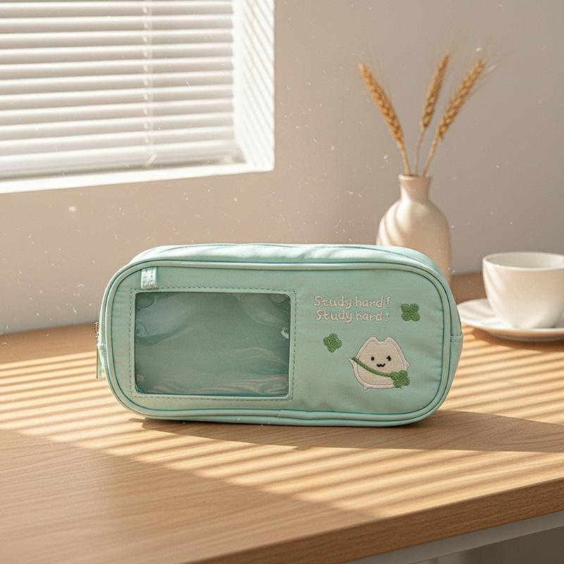 귀여운 필통 펜 파우치 대용량: 심플하고 심미적인 가방 - Aesthetic Large Pencil Case Pouch 리뷰 및 가격