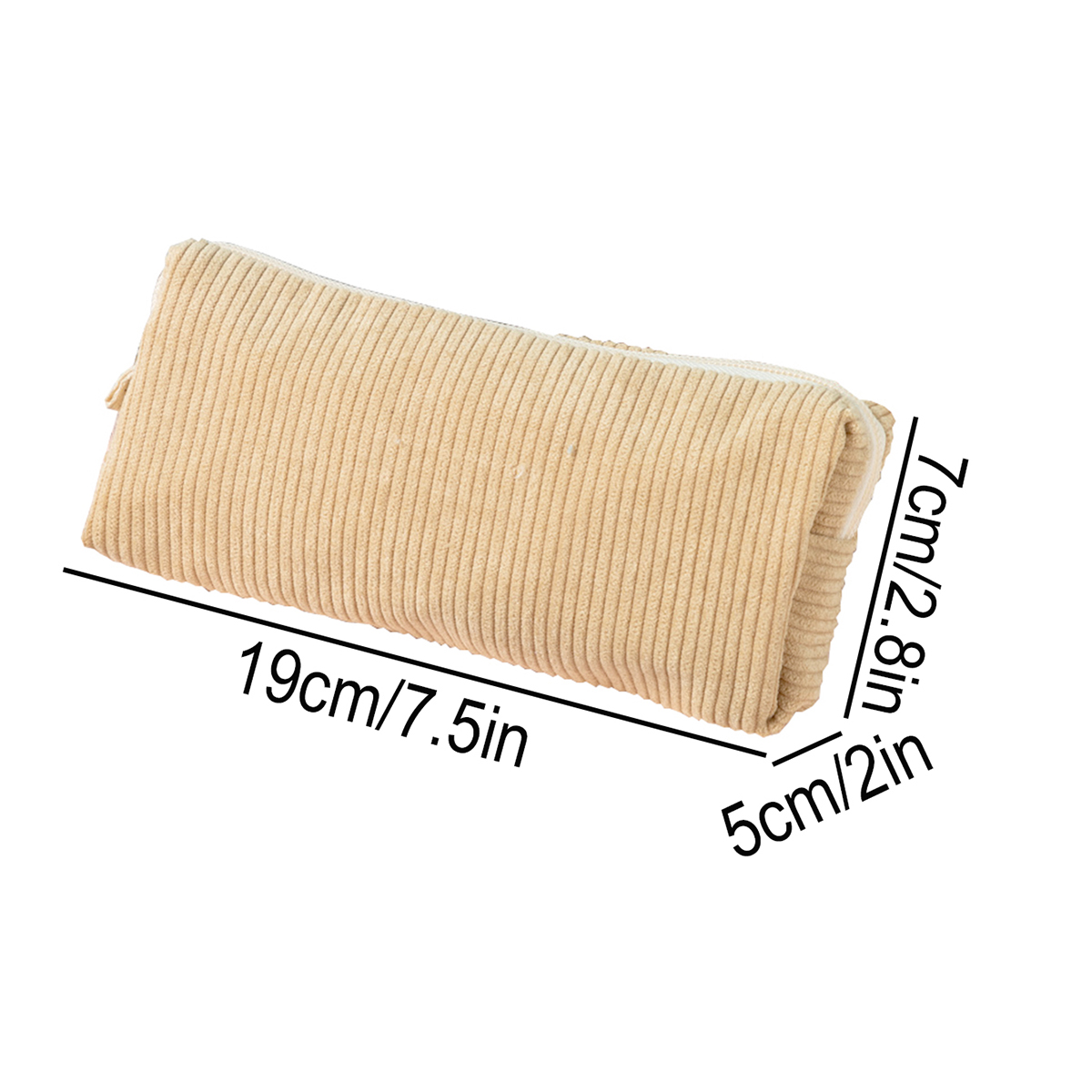 심플한 코듀로이 필통, 대용량 미적 감각의 펜 파우치  - Aesthetic Large Pencil Case Pouch 리뷰 및 가격