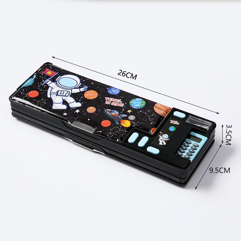 다기능 계산기 연필 상자 플라스틱 양면 문구 케이스 학 - Scientific Calculator For Secondary School 리뷰 및 가격