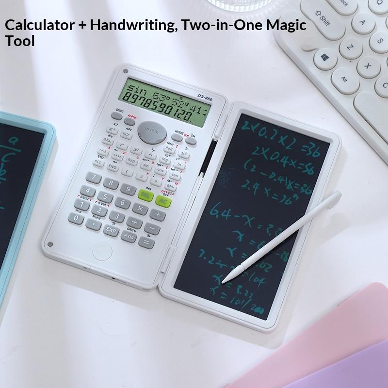 접이식 LCD 필기 태블릿과 다양한 계산 기능을 갖춘  - Scientific Calculator For Secondary School 리뷰 및 가격