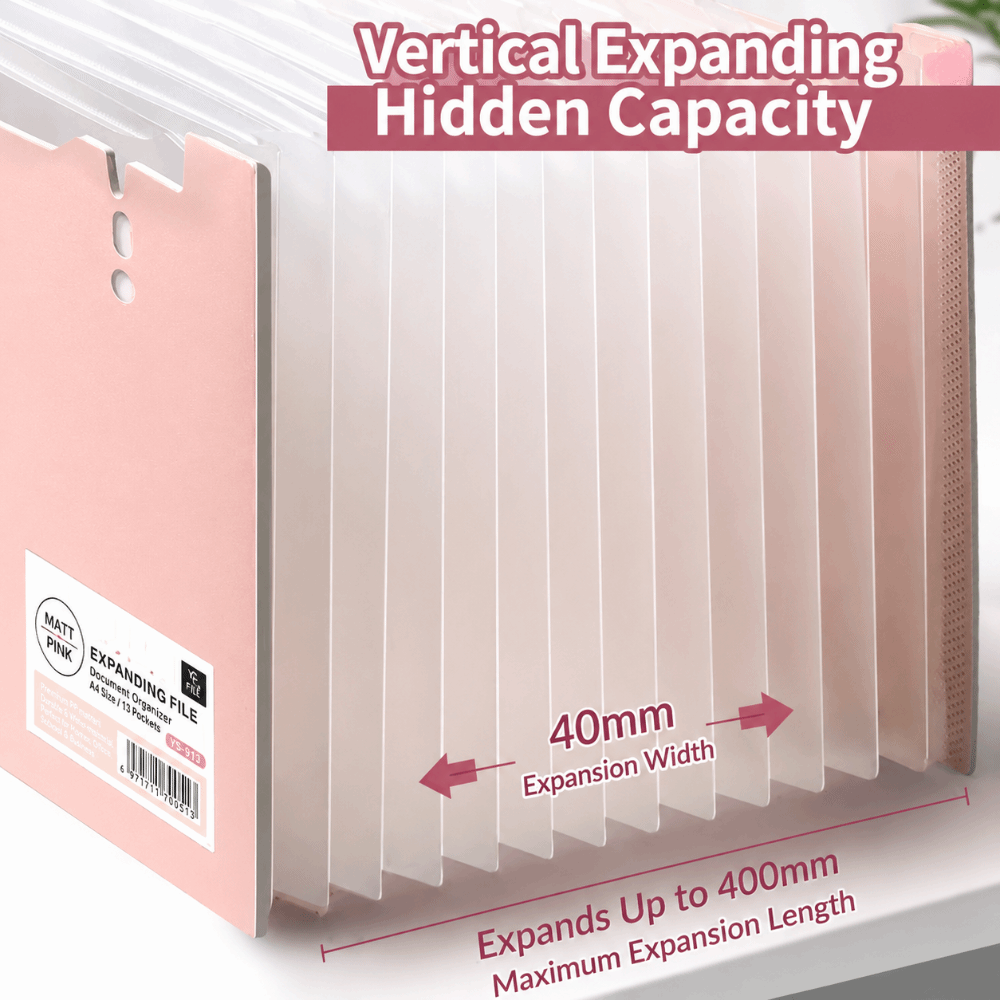 13 포켓 확장 파일 폴더 A4 수직 아코디언 문서 정 - Expandable Accordion File Folder 13 Pockets 리뷰 및 가격