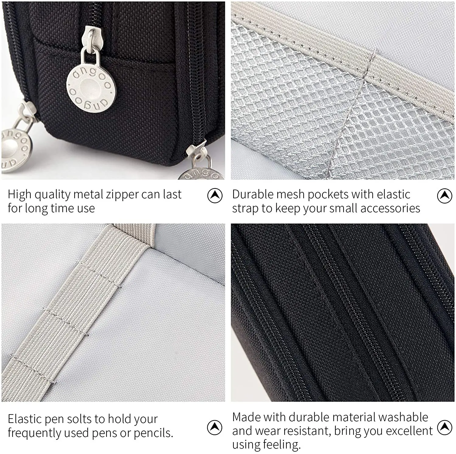 연필 케이스 대용량 연필 주머니 미적 펜 가방 Offi - Aesthetic Large Pencil Case Pouch 리뷰 및 가격